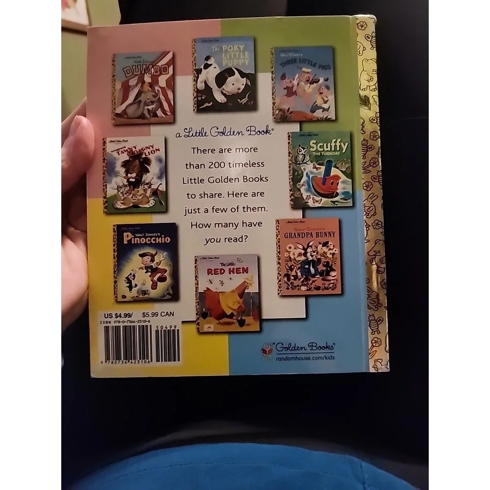Walt Disney's Mother Goose Little Golden Board Book (Disney Classic) by...